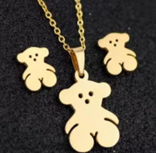 Blinket Teddybjørn – Smykkesett