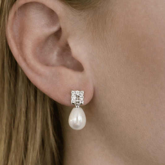 Drop Pearl – øredobber med ekte ferskvannsperle